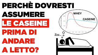 Perché dovresti assumere le CASEINE prima di andare a dormire [upl. by Emmalynne]