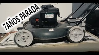 COMO HACER TRABAJAR TU MAQUINA CORTACESPED OTRA VEZ 2024 🇺🇸 HOW TO MAKE YOUR LAWN MOWER WORK AGAIN [upl. by Ellevehc698]