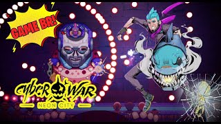 Cyberwar Neon City  Novo Game Indie Brasileiro espetacular  Vale a pena jogar [upl. by Albie]