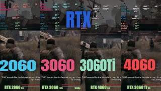 RTX 2060 vs 3060 vs 4060 vs 3060 Ti [upl. by Glennis]