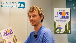 Jonas Van der Slycken leest Genoeg voor iedereen in voor Luisterpuntbibliotheek [upl. by Jerrilyn837]