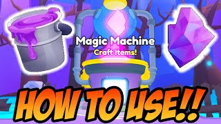 QUICK How To Use The Magic Machine  Pet Sim 99 [upl. by Haonam]