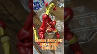 Posing Revoltech Bootleg IronSpider [upl. by Atinnod]