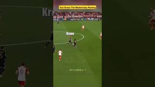 Toni Kroos The Masterclass Passing tonikroos skillfootball [upl. by Nosduh]