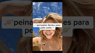 Tips para las chicas de pelo corto peinados faciles pelos cortos shorts [upl. by Anisirhc]