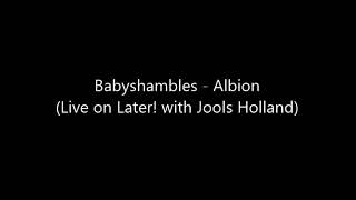 Babyshambles  Albion Live on Later with Jools Holland [upl. by Ahsercal620]