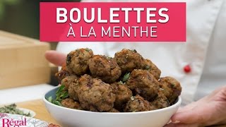 Boulettes de viande grecques de Dina Nikolaou  regalfr [upl. by Fabiolas]