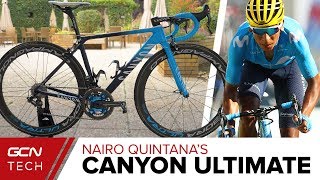 Nairo Quintana’s Canyon Ultimate CF SLX [upl. by Xuaeb]