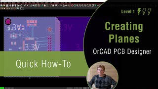 How to Create Planes in OrCAD PCB Designer [upl. by Tega]