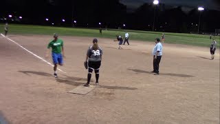 Fryeburg Turtles vs Murphys Townhouse  Coed Softball Game  Video Highlights  July 26 2017 [upl. by Walling]