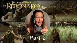 The Lord of The Rings 2003  First Time Watching  Movie Commentary Part 2 [upl. by Notsnhoj844]