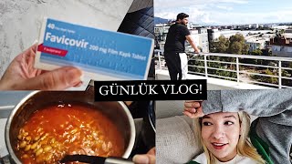 EŞİMLE KORONA OLDUK 🦠  BELİRTİLERİ  GÜNLÜK VLOG [upl. by Yrelav]