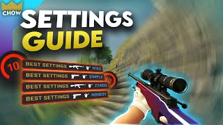 The Best Settings For CSGO NO BS [upl. by Him]