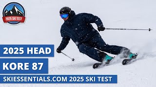 2025 Head Kore 87  SkiEssentialscom Ski Test Review [upl. by Gustin441]