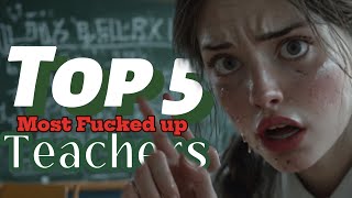 Top 5 Most Evil Teachers [upl. by Meryl]