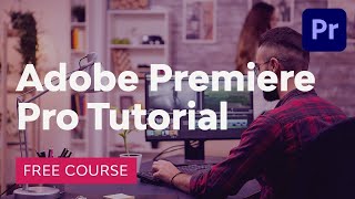 Premiere Pro Tutorial  FREE COURSE [upl. by Crowe]