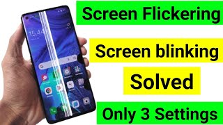 😭screen flickering problem mobile display light blinking problem🎉 flickering screen fix android [upl. by Nylecaj309]