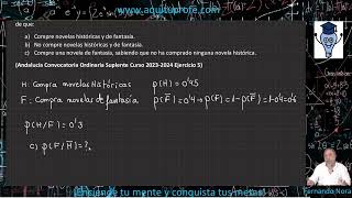 Examen Suplente PeVAU Matemáticas Apl CC SS II Andalucía Junio 2024 Ejercicio 5 Apartado c [upl. by Brenda]