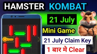 Hamster kombat 21 july mini game puzzle  Hamster kombat mini game 21 july puzzle mini game 21 key [upl. by Redla]