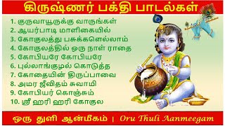 ஸ்ரீ கிருஷ்ண ஜெயந்தி  கோகுலாஷ்டமி பக்தி பாடல்கள்  தமிழ்  Lord Shri Krishnar Songs in Tamil [upl. by Auhsohey]