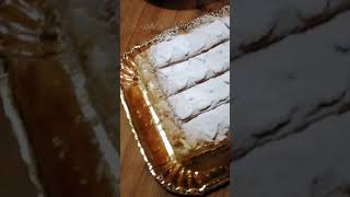 Torta Sfogliatine Glassate in 10 minuti👍 😋💯foodloverfood cucina Video YouTube Shorts [upl. by Yendis]