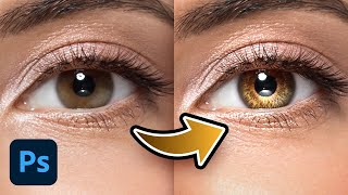 Create INSANE Details in the Eyes with Photoshop [upl. by Aihsekel633]