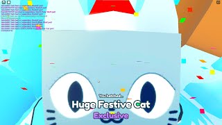 I HATCHED HUGE FESTIVE CAT [upl. by Anigal]