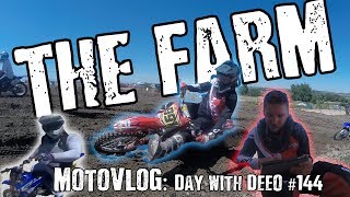 Rippin at The Farm  Two Rivers Motocross  Motovlog [upl. by Clarette]