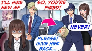 I Rescued a Beauty Who’s Fired By the Son Of Our Prime Contractor’s CEO RomCom Manga Dub [upl. by Acinorrev825]