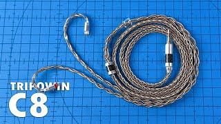 TRIPOWIN C8 IEM Cable Review [upl. by Mosnar]