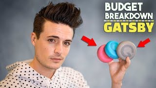 Is Gatsby Any Good Budget Breakdown  Mens Hair Products  BluMaan 2018 [upl. by Dlanigger638]