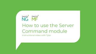 How to use the PaperCut Server Command Module [upl. by Debi]