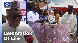 Paul Erinne Marks 69th Birthday With The Less Privileged [upl. by Edmea970]