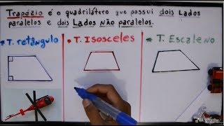 Trapézio Os 3 tipos de Trapézios [upl. by Zucker891]