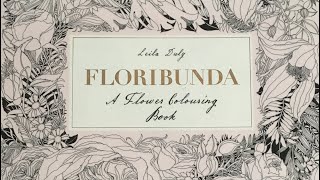 Leila Dulys Floribunda Coloringbook  Flip Through durch das Malbuch [upl. by Allista]