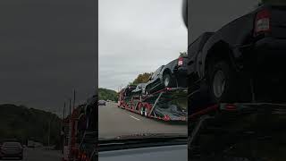 TRUCKS THAT WORK 85 HAULING DODGE RAM DUALLYS truck dodge carhauler peterbilt dodgeram usa [upl. by Mikel594]