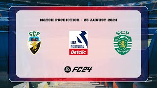 SC Farense vs Sporting CP  Prediction  202425 Liga Portugal Betclic  EA FC 24 [upl. by Paff974]