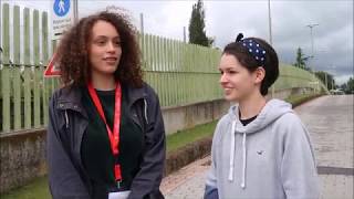 Interview Oona und Svenja Internationale PhilosophieOlympiade in Rom [upl. by Grover236]