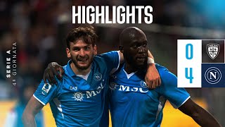 Highlights  Cagliari  Napoli 04  Serie A  4ª giornata [upl. by Nordna119]