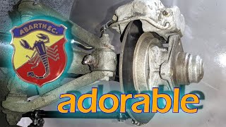 Abarth 850TC Fiat 600D Brake Diagnostic amp Shifter Fix [upl. by Aidni]