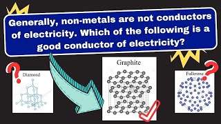 Why Graphite Is Good Conductor Of Electricity  Metals amp Nonmetal Class10 Chemistry [upl. by Belsky]