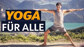 30 MINUTEN YOGA AUF DEUTSCH  Längere Yoga Einheit für Anfänger amp leicht Fortgeschrittene [upl. by Davidde327]