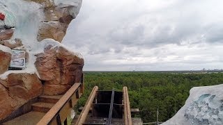 Terrifying Expedition Everest Ride POV W Broken Track Missing Animal Kingdom Walt Disney World [upl. by Oruntha311]