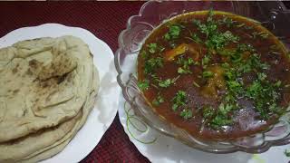 Nihari Recipe  Delicious nihari and naan  Lunch Dinner Recipe [upl. by Anelleh]