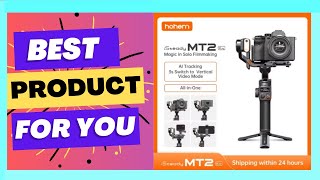 Hohem MT2 Kit 3Axis Handheld Gimbal for Mirrorless Camera Stabilizer Camera [upl. by Nemaj]