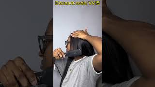 U Part Wig Glueless Install Sewin with Middle Leave Out Tutorial [upl. by Enawyd]