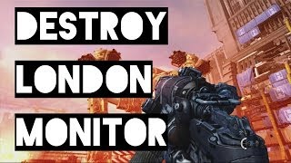 Wolfenstein The New Order Gameplay Beat the London Monitor  Boss Fight [upl. by Vange792]