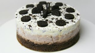 OREO ICE CREAM CAKE  CookingwithKarma [upl. by Assenahs]