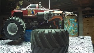 TAMIYA CLOD BUSTER FREE TIRE MOD PART ONE [upl. by Haskins]