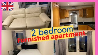 My new Apartment Tour amp Cost in UK  a 2 bedroom Fully Furnished Apartment in Newcastle [upl. by Farley]